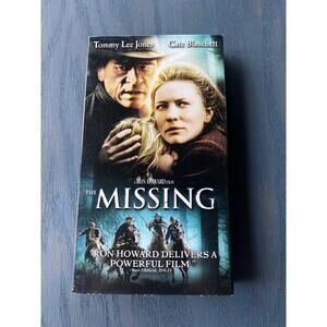 The Missing Tommy Lee Jones Thriller Movie Vintage 2004 VHS Tape Pre-Loved